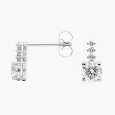 Bahama Dream Cascade Diamond Drop Stud Earrings